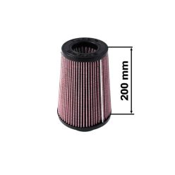 TurboWorks Air Filter H:200mm DIA:101mm Purple