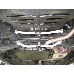 Hyundai i30 07-12 UltraRacing 2-point rear lower Tiebar 676