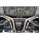 Lexus LS 430 00-06 UltraRacing 2-point rear lower Tiebar