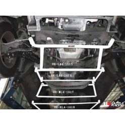 Hyundai H1 07+ 2.5D UltraRacing 4-point mid lower Brace