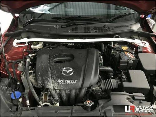 Mazda 2 DJ 14+ 1.5 UltraRacing 2-point front upper Strutbar