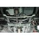 Toyota Sienta XP170 1.5 2WD 15+ UltraRacing 2-point front lower Tiebar