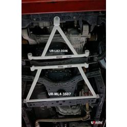   Nissan Navara D23 2.5D 4WD 14+ UltraRacing 4-point mid lower Brace