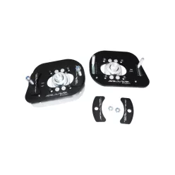 Camber Plates Fiat 500 Front Black