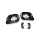 Camber Plates Fiat 500 Front Black