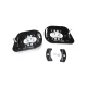 Camber Plates Fiat 500 Front Black