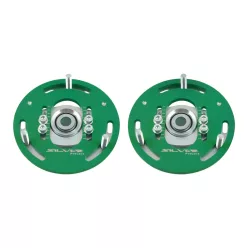   Camber Plates BMW E46 3D True Professionals DRIFT Thread Green