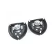 Camber Plates Adjuster VW Golf VIII Black