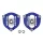 Camber Plates Nissan 200SX S13 S14 DRIFT Blue