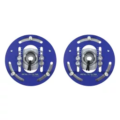   Camber Plates BMW E30 3D True Professionals DRIFT Thread Blue