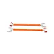 Adjustable Rear Lower Control Arms BMW E36 E46 Z4 Polyurethane Orange