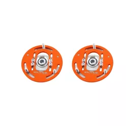   Camber Plates BMW E30 3D True Professionals DRIFT Thread Orange