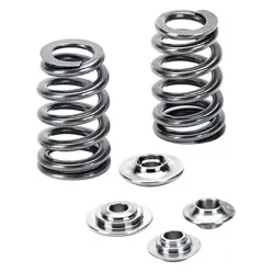   Supertech BMW 3.0L N54B30A Single Conical Valve Spring and Titanium Retainer Kit - SPRK-FE20N54-BE (conical)