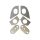 Reinforcement BMW 3 E46 front subframe set