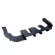 Rear aluminium diffuser BMW E46
