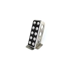   Driver's step plate universal DRIFT KJS RALLY stainless steel GRIP