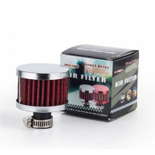 Air Filter / Breather Filter 15mm (Red)