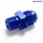 Male To Male Union AN8 To M18x1.5 Adapter Fitting Straight - Aluminium