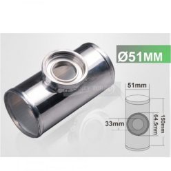   Universal Aluminium  90 Degree Blow Off Valve (BOV) Adapter - 51mm / 2”for SSQV, SQV