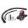 Red & Black Intercooler Recirculation Blow Off Valve BOV Kit For Subaru Impreza WRX (02-07) / STI (04-17)