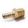 Brass Barb Fitting Coupler 1/2" Hose ID X 1/2" Male NPT