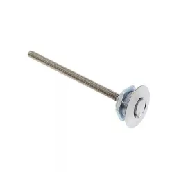 Universal Aluminum Push Button Hood Latch 32mm, Silver