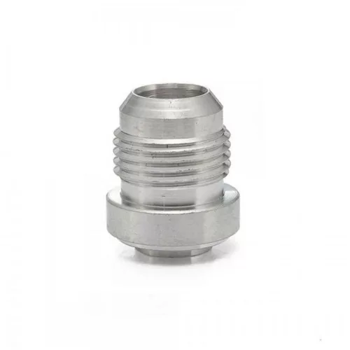 AN8 aluminum male weld bung
