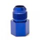 AN10 male - AN8 female reducer fitting - Aluminium