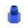 AN8 male - 1/2" NPT female reducer fitting - Aluminium