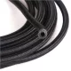 AN6 Fibre Braided Hose - Black Nylon