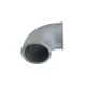 102 mm / 4" 90° cast aluminum elbow pipe for turbo and intercooler piping