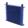19-Row Race Line Aluminum Oil Cooler Radiator – AN10, Blue