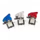 Toggle Switch with Lid and Indicator (Red, Blue, Transparent)