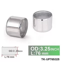   Aluminium Pipe Straight- Diameter 82mm / 3,25" - Lenght 76mm
