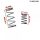 TS 50mm 60mm Wastegate Dual Spring, 13-15 PSi / 1,0 Bar