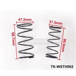   TS 50mm 60mm Wastegate Dual Spring, 13-15 PSi / 1,0 Bar - (14 PSi / 8 PSi)