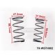 TS 50mm 60mm Wastegate Dual Spring, 13-15 PSi / 1,0 Bar - (14 PSi / 8 PSi)