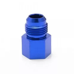 AN10 male - 1/2" NPT female reducer fitting - Aluminium