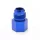 AN10 male - 1/2" NPT female reducer fitting - Aluminium