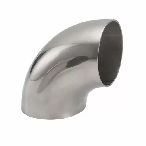 Stainless Steel 90° Weld Exhaust Elbow 2.75" / 70 mm