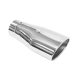 Exhaust Tip 115x83mm enter 70mm Polished