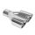 Exhaust Tip 80mmx2 enter 60mm Polished
