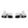 Exhaust Tip 255x100mm enter 63mm Mercedes E63 W212 Polished Set