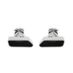 Exhaust Tip 185x85mm enter 67mm BMW F10 Polished Set