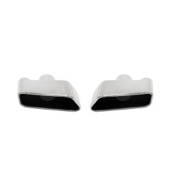 Exhaust Tip 180x80mm enter 60mm BMW 525 Polished Set