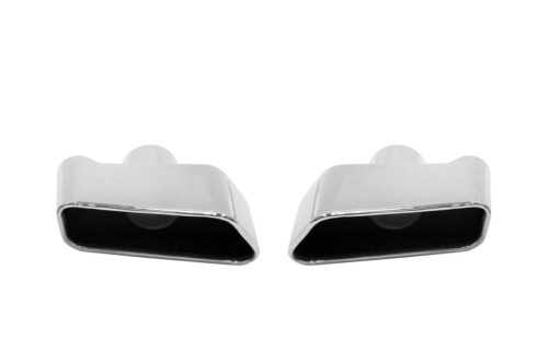 Exhaust Tip 180x80mm enter 60mm BMW 525 Polished Set