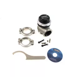   Turbosmart External WasteGate 45mm 1.0 Bar Hyper-Gate Black V-Band