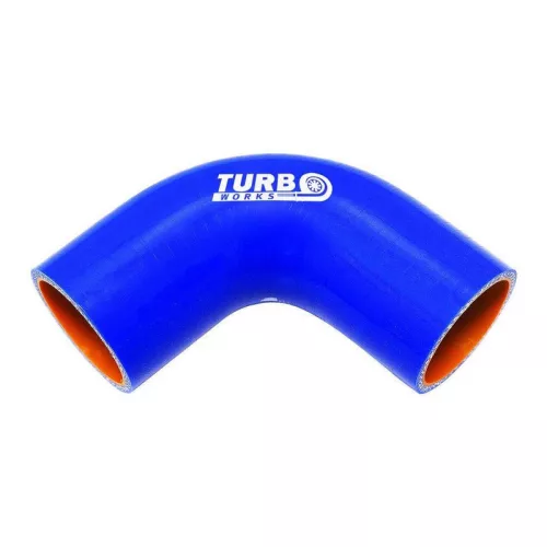 Silicone Hose 90 Degree Elbow TurboWorks PRO 60mm, Blue