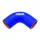 Elbow 90deg TurboWorks Pro Blue 114mm