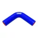 Silicone Hose 90 Degree Elbow XL TurboWorks PRO 20mm, Blue